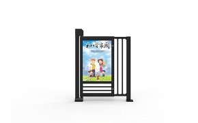 無刷電機廣告門